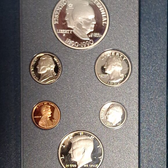 1990-S U.S. Mint Prestige Proof Set... In Original US Mint Presentation Case - Picture 1 of 4
